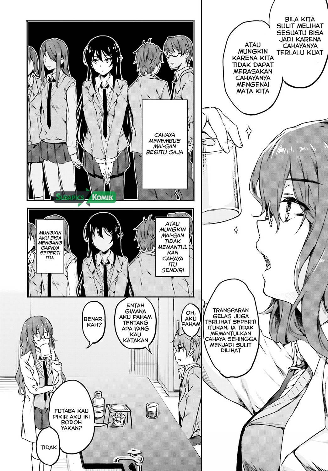 Seishun Buta Yarou wa Bunny Girl-senpai no Yume wo Minai chapter 6